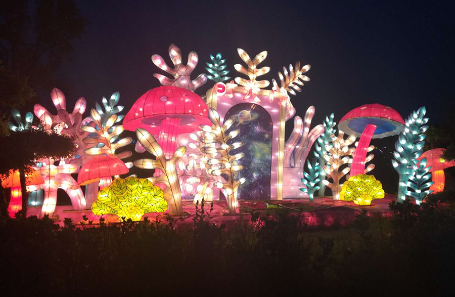兔年彩灯