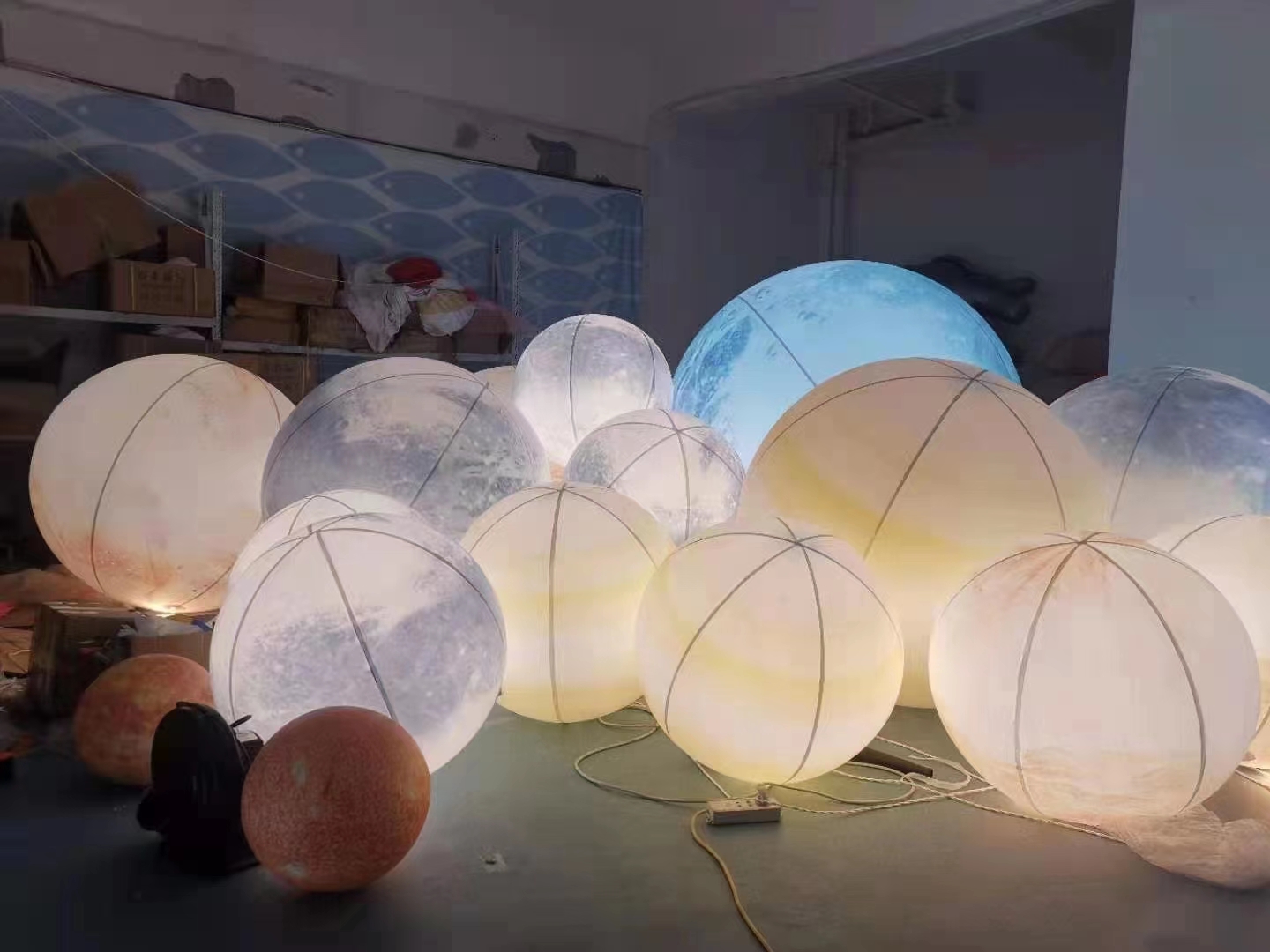 中秋暖场互动活动展陈