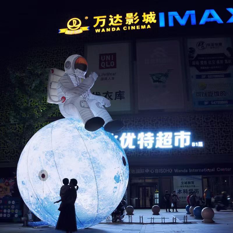户外发光兔子灯月球月兔灯现货出租出售均可