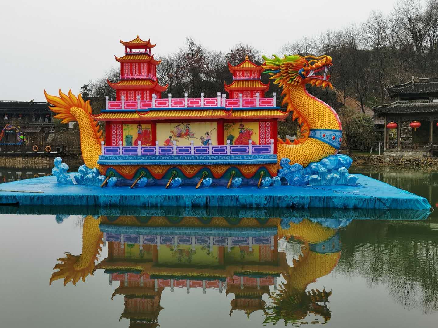 花灯美陈设计制作，灯会活动策划，自有工厂