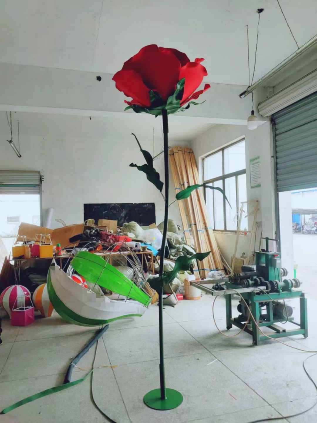 巨型玫瑰花