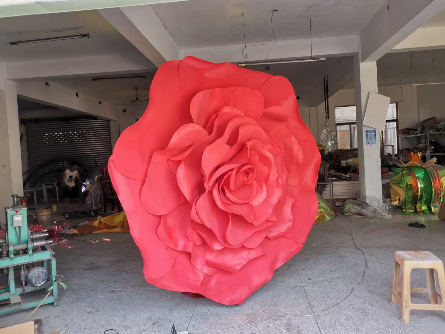 巨型玫瑰花