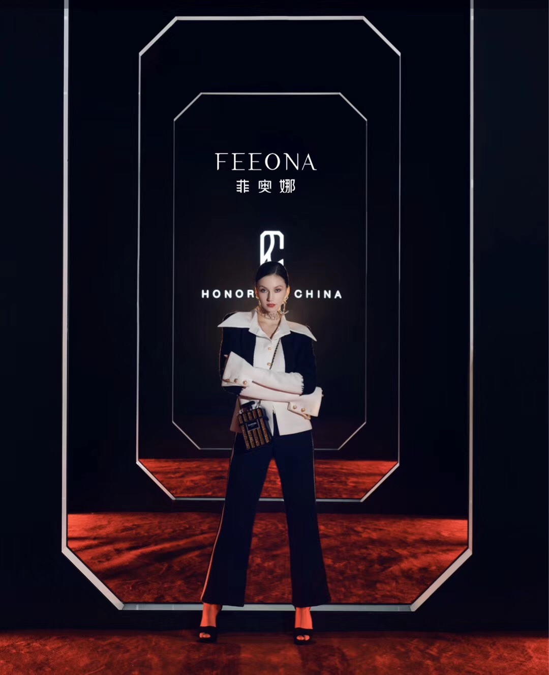 FEEONA菲奥娜时尚先锋小香风系列礼服