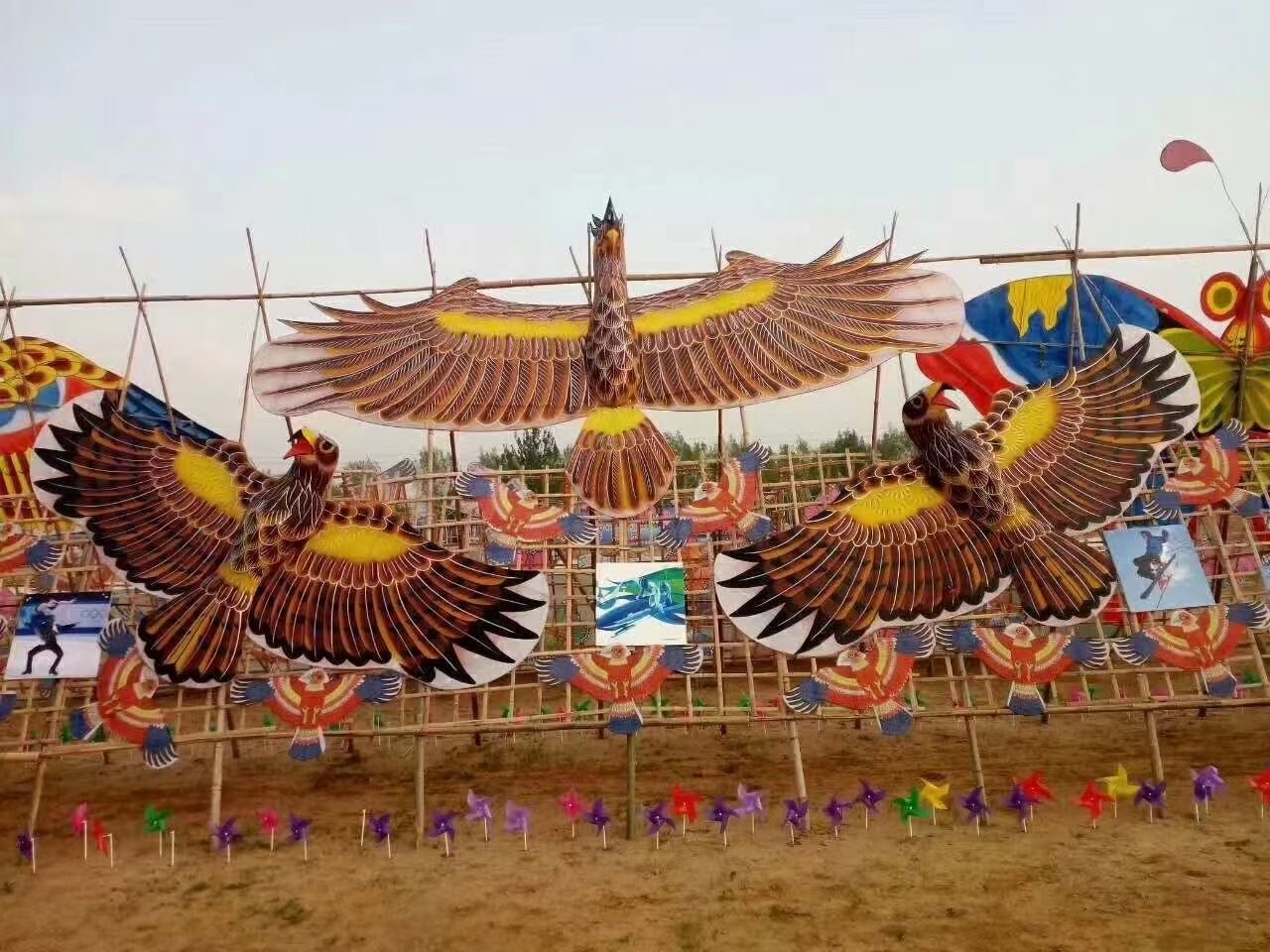 春季风筝展大型静态展览软体放飞非遗DIY