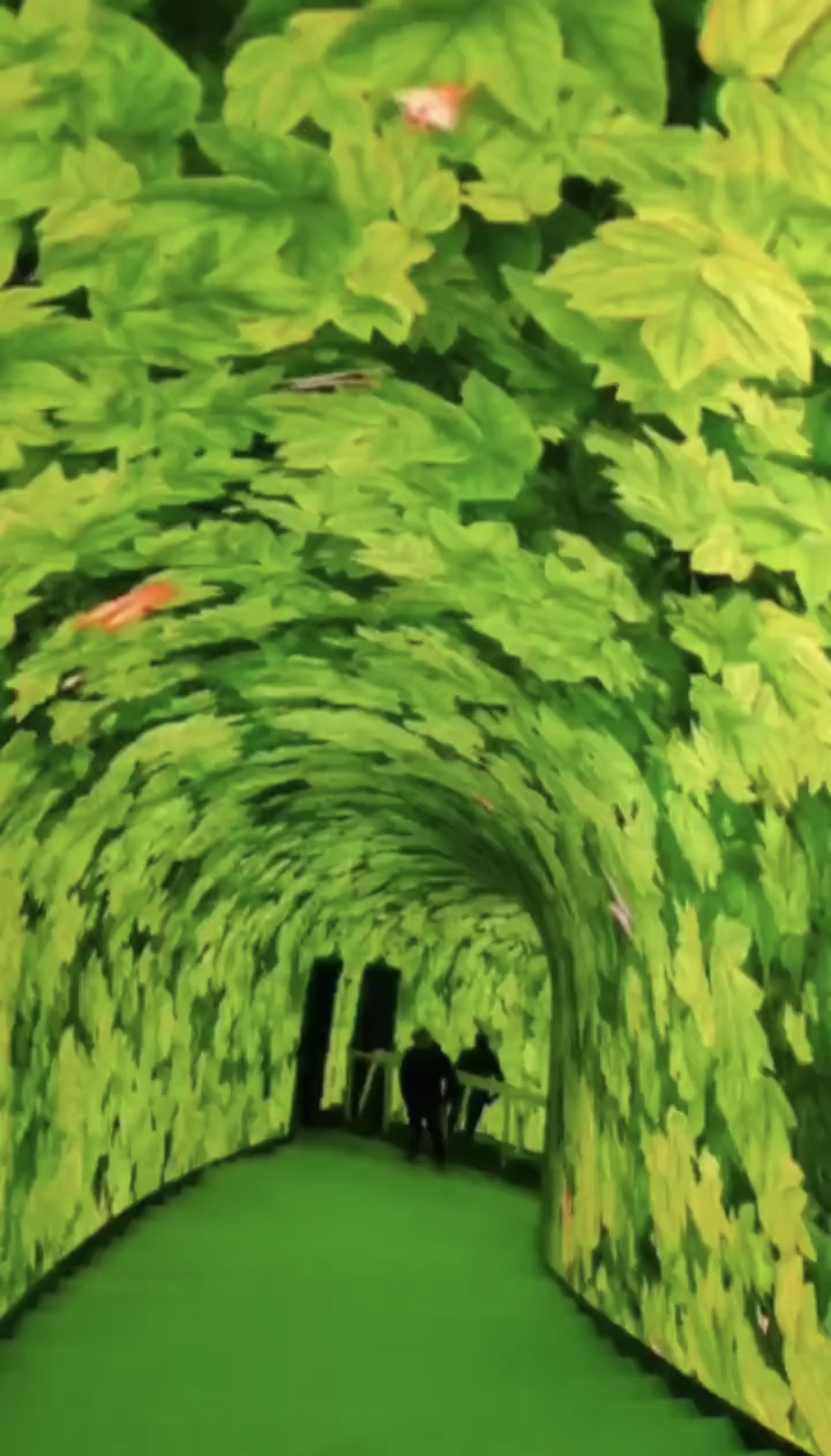四季隧道 隧道屏 时空隧道 光影