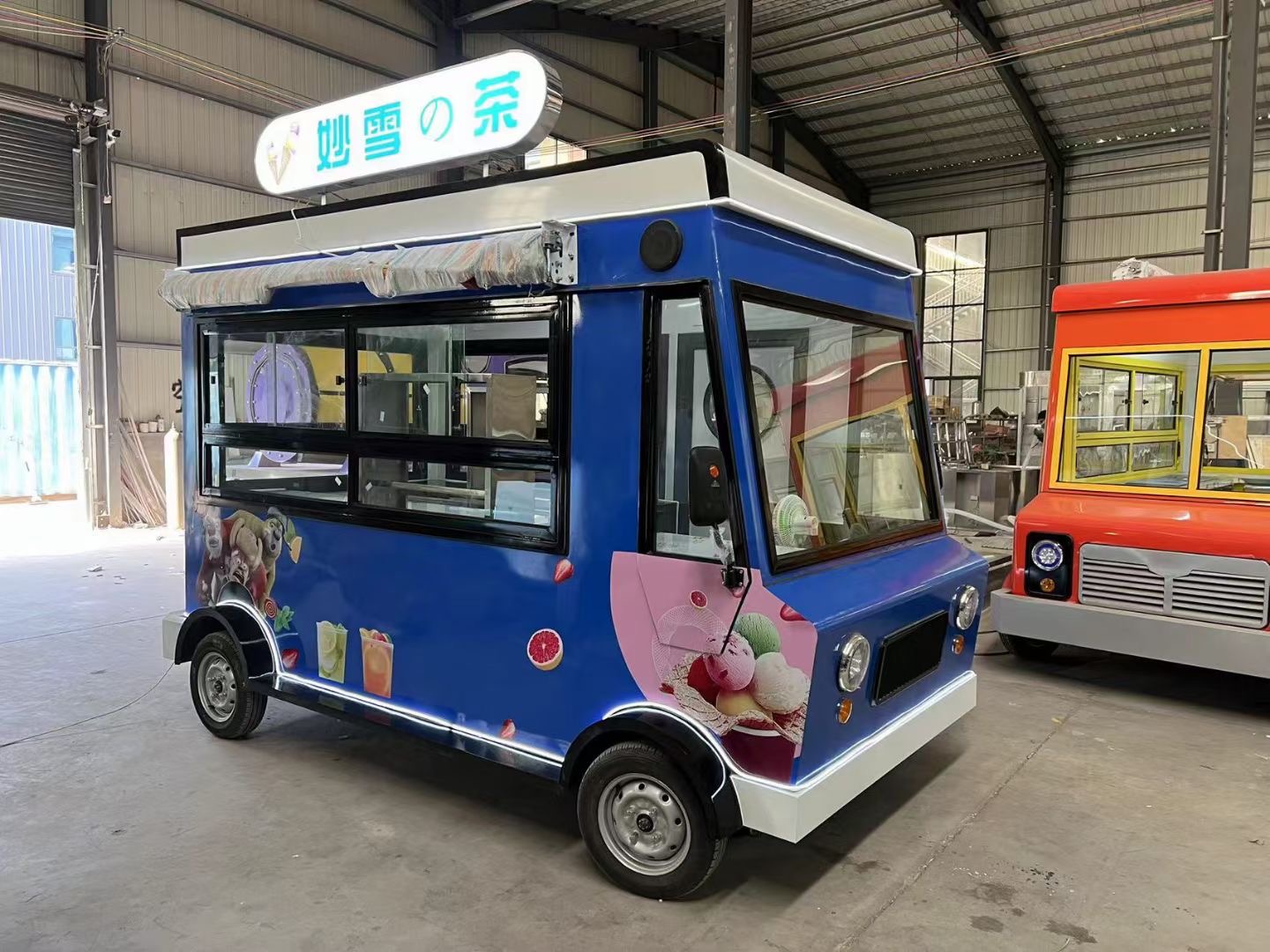 网红餐车集装箱市集助力夜市经济可以定制美
