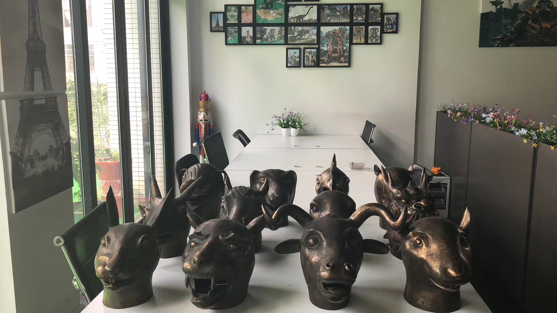 十二生肖铜首展