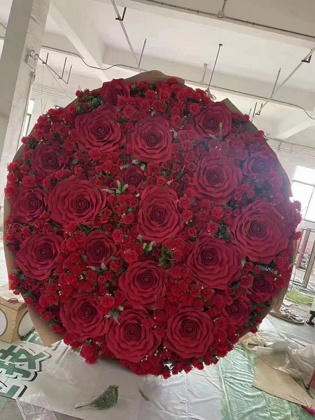 巨型花朵商业美陈