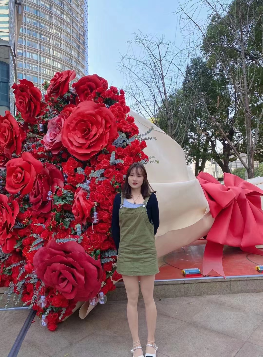巨型花束，玫瑰花束