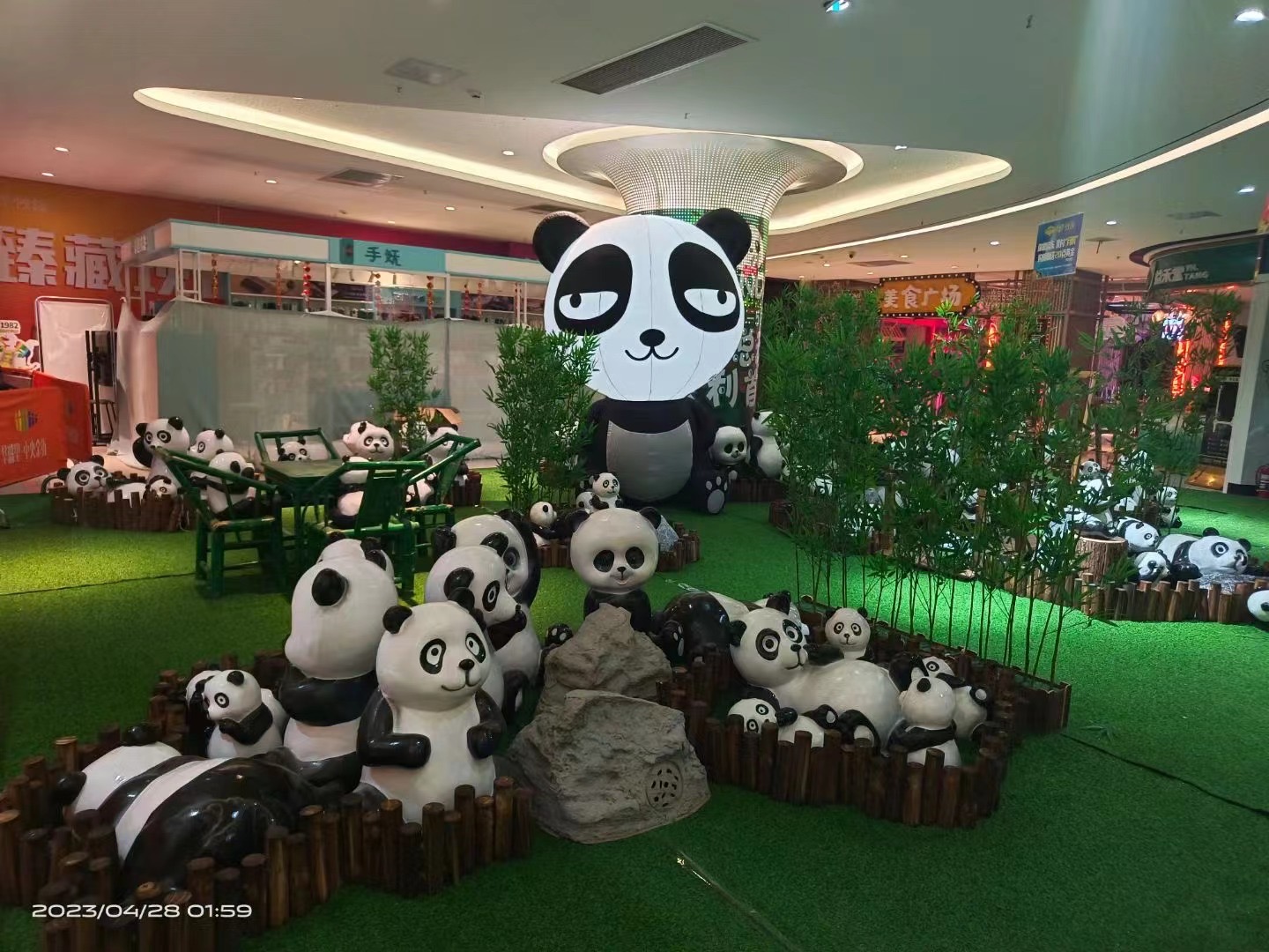 出租：熊猫模型