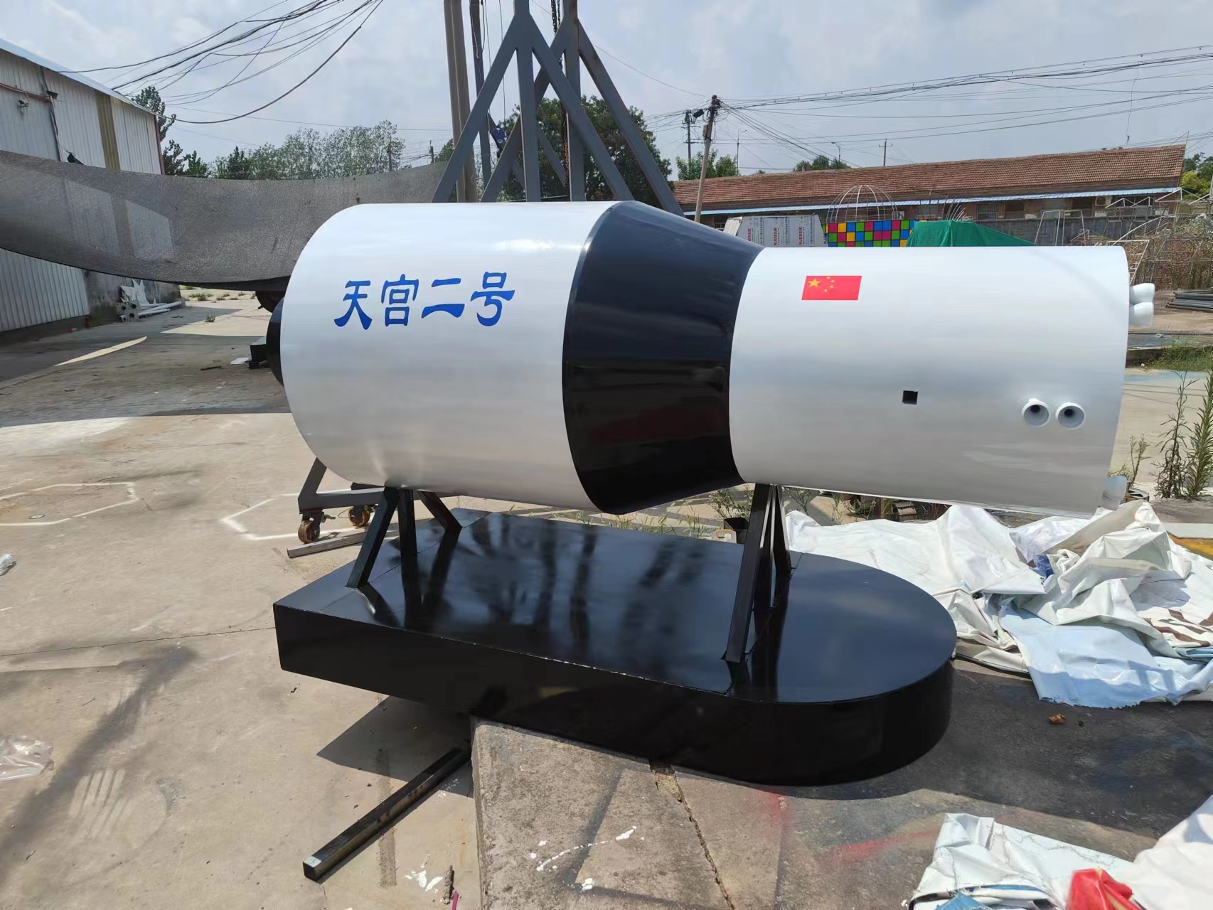 太空航天展火箭模型火星车月球车卫星