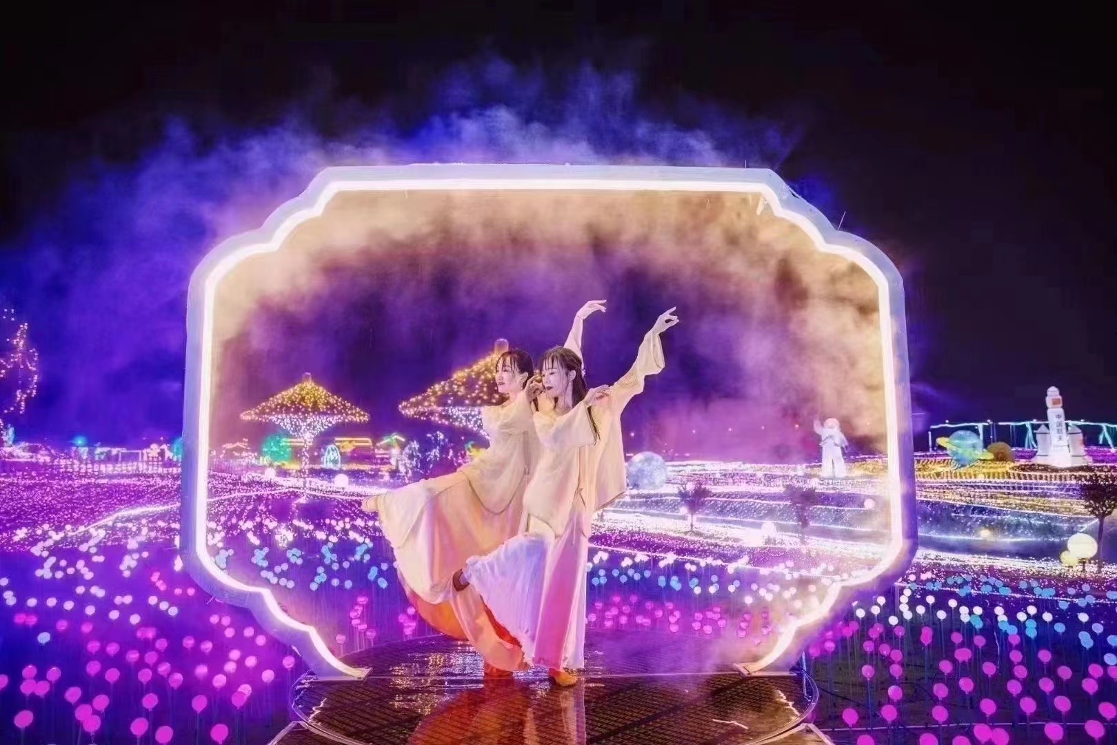 旋转水雾门旋转水雾舞台全国租售