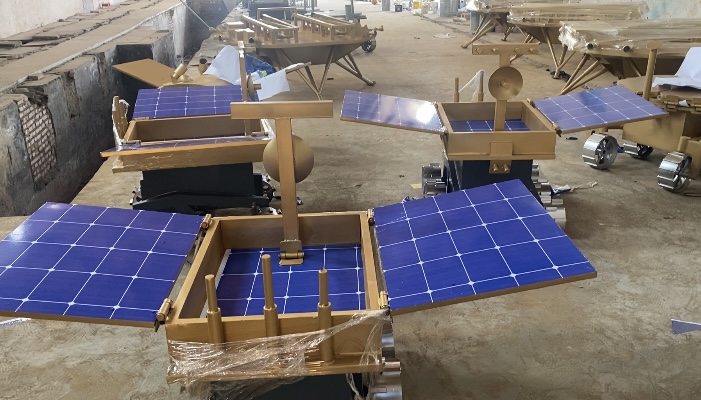 太空航天展火箭模型火星车月球车卫星