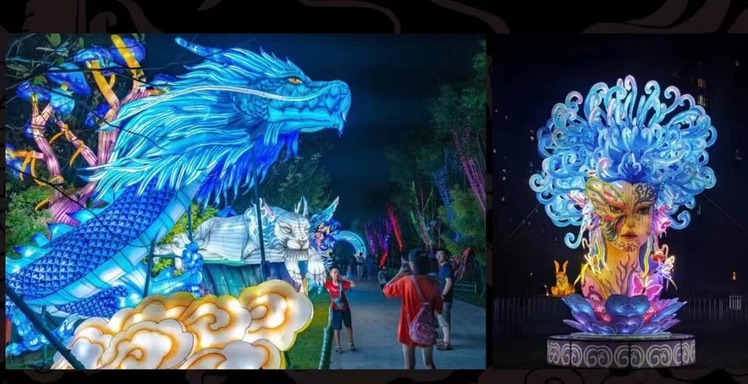 花灯造型全国活动发货
