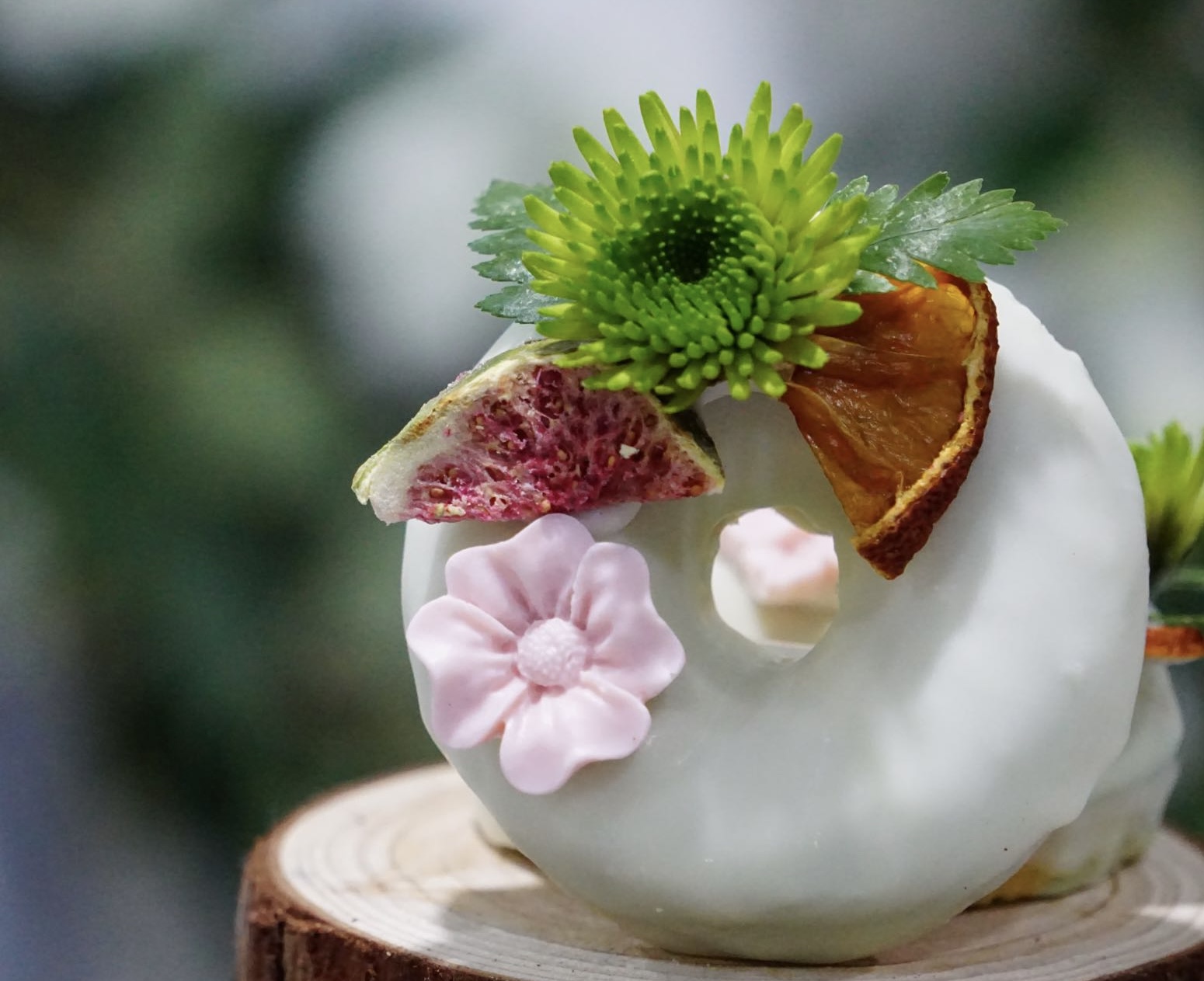 以花入馔特色烘焙沙龙-花卉饼干