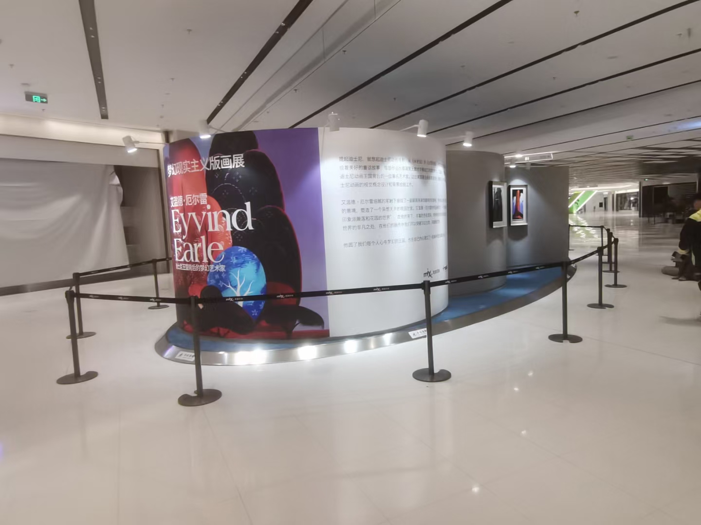 展览美陈制作-梦幻现实主义版画展