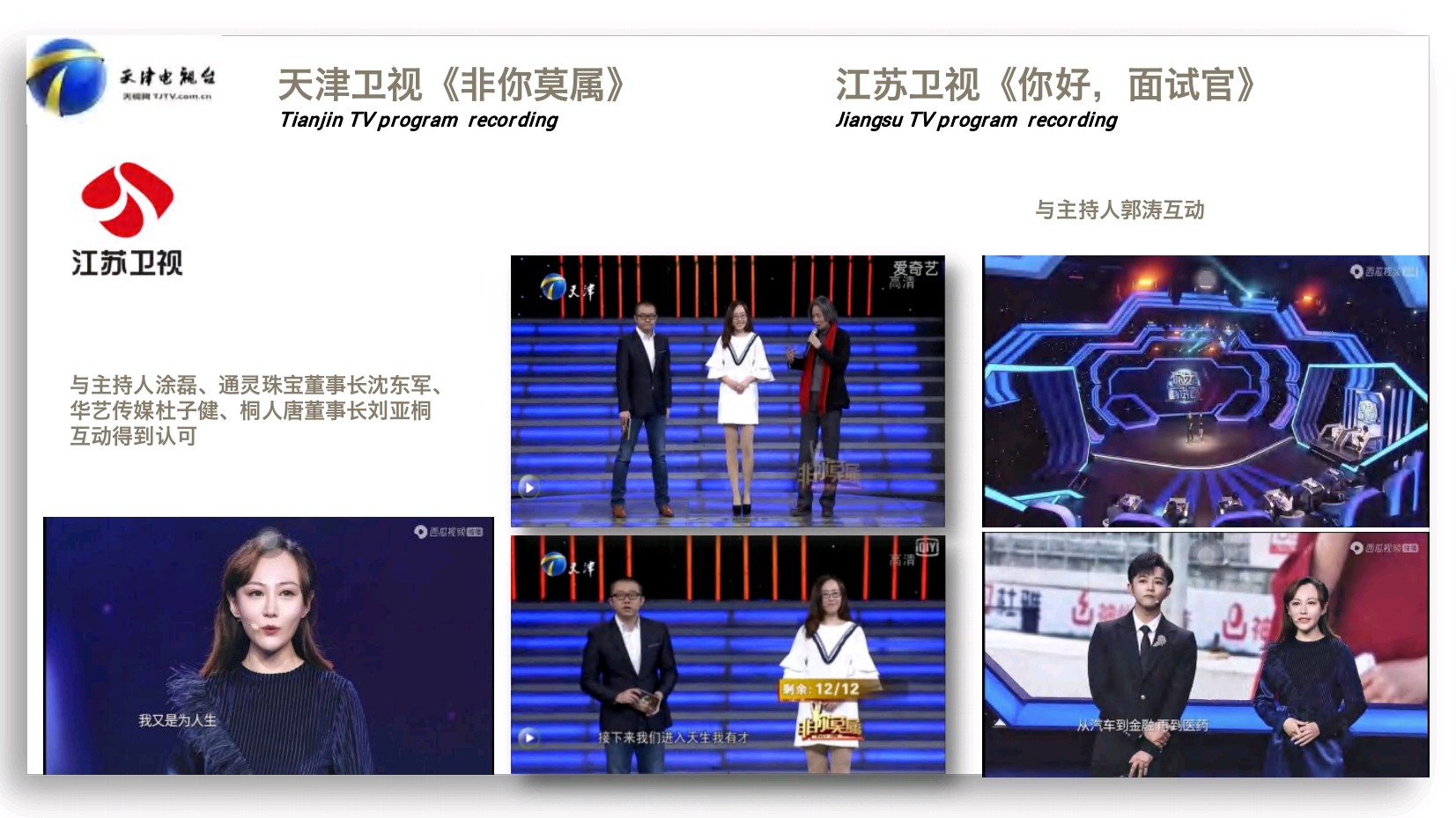 CCTV中英双语主持人彭莹（常驻地北京）