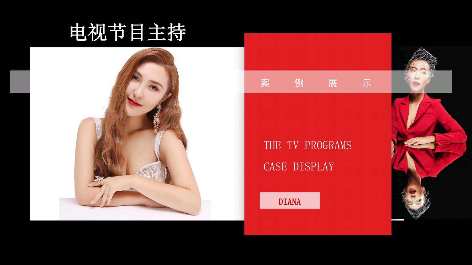中英文双语主持人邓丹娜（常驻地成都）
