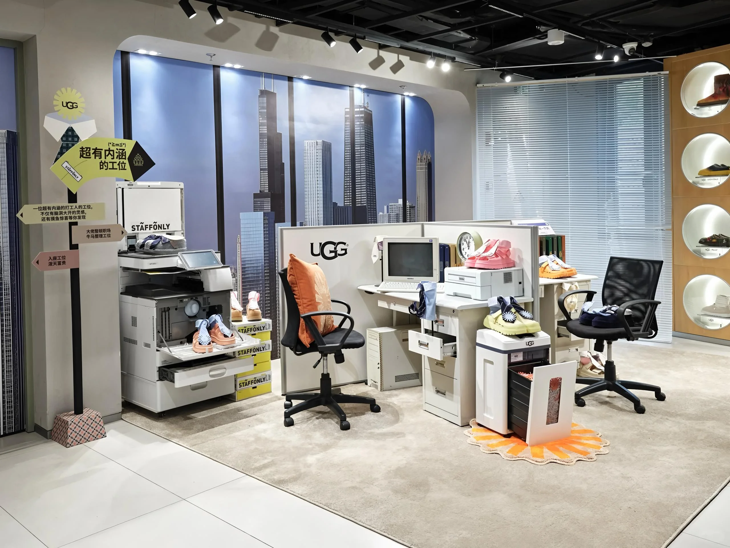 UGG X STAFFONLY《抽象Office》限时展