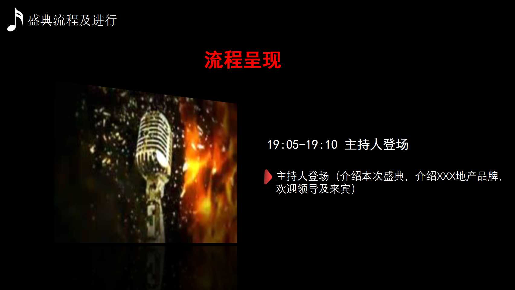 商业地产发布会策划方案PPT