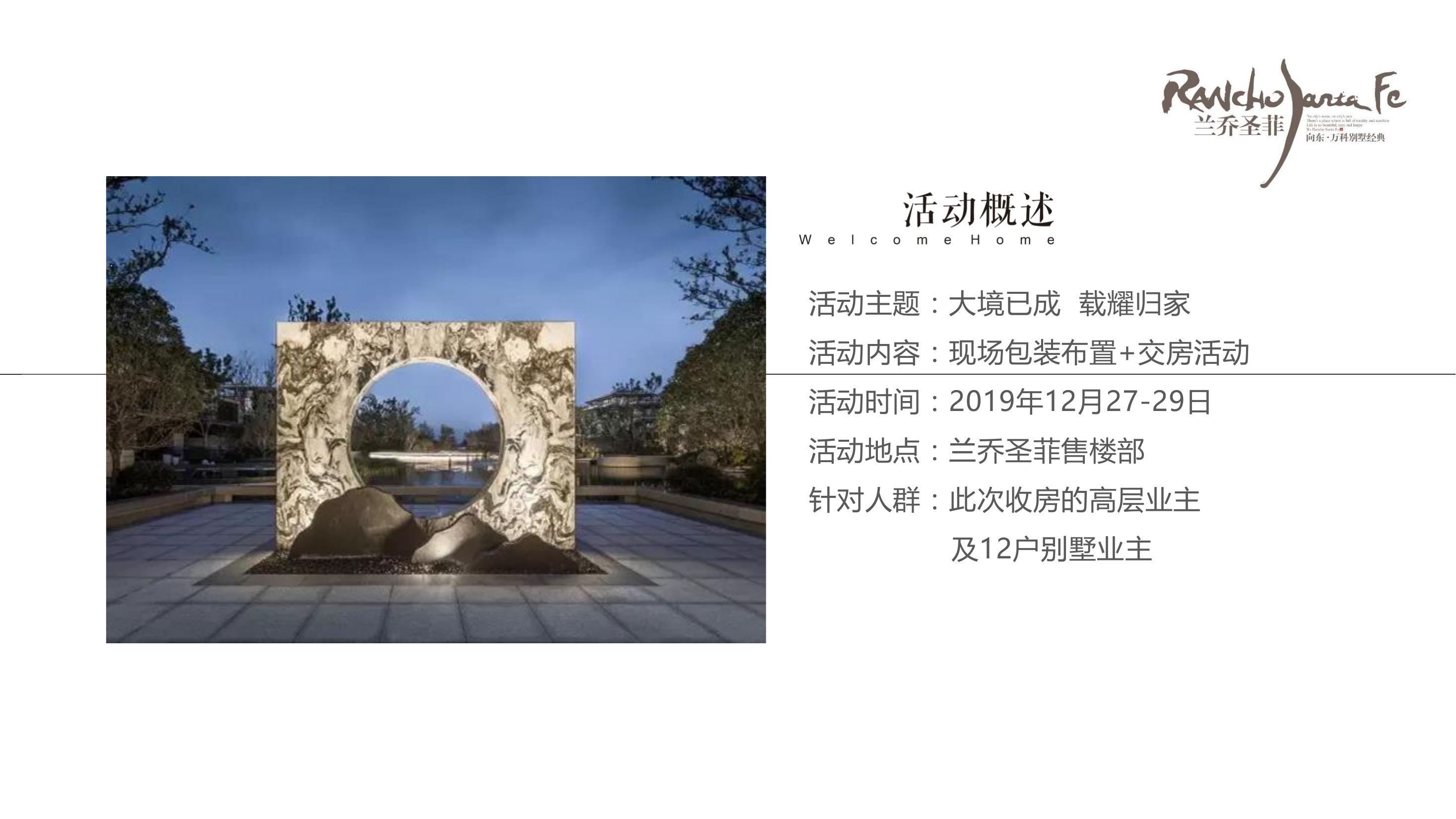 万科交房仪式策划方案PPT