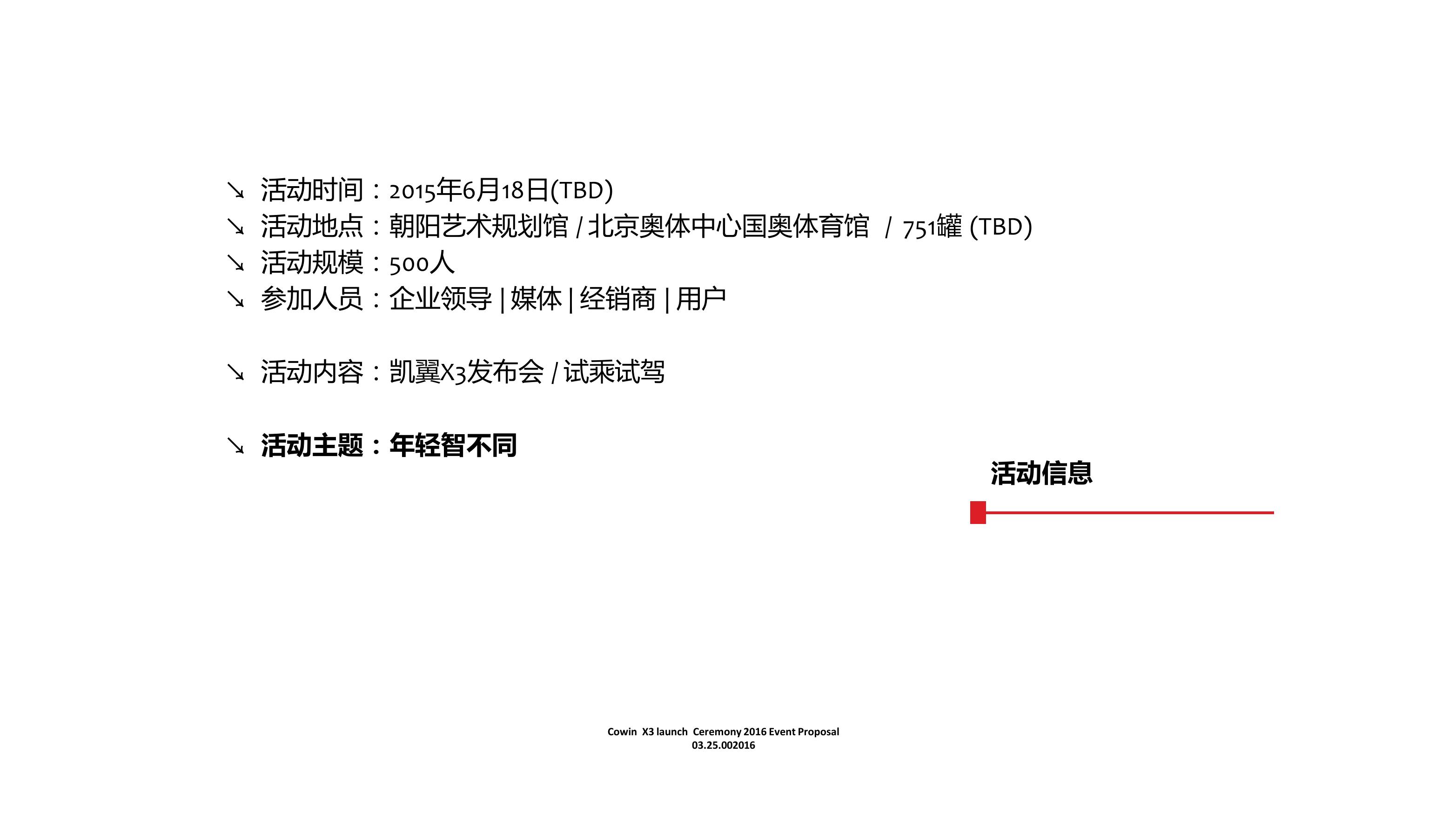 凯翼试乘试驾策划方案PPT