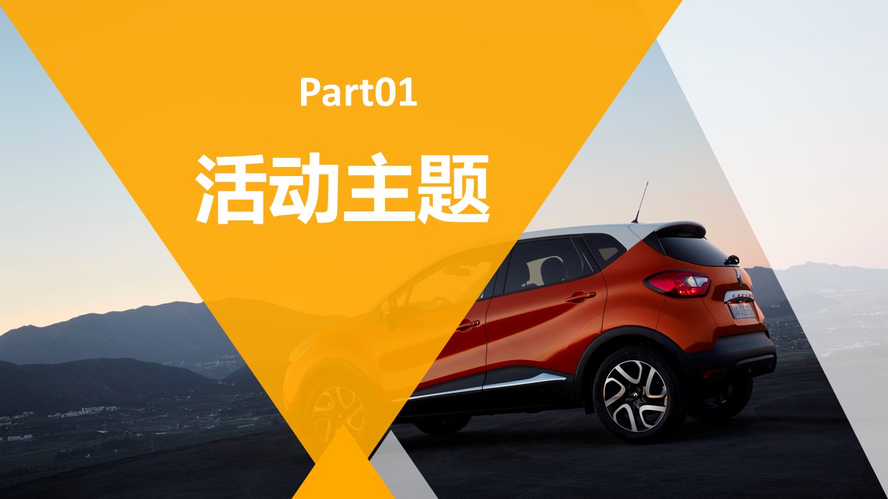 汽车试乘试驾策划方案PPT