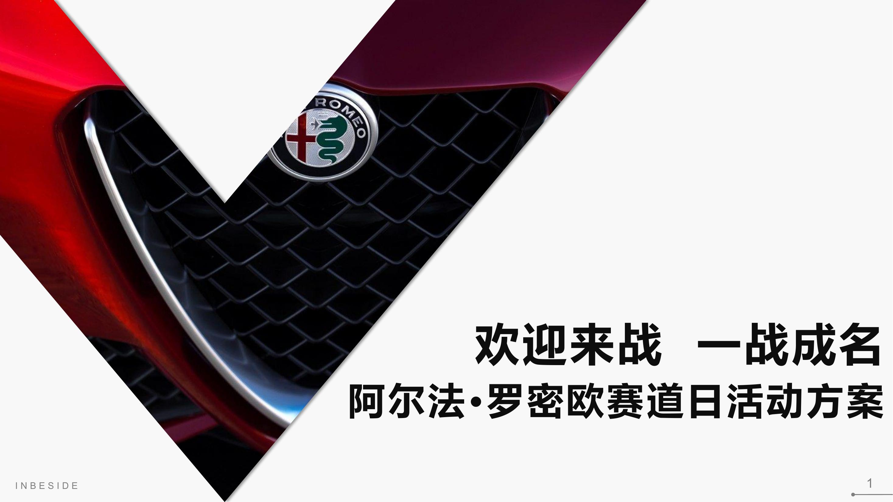 运动运动阿尔法罗密欧运动赛事活动策划方案
