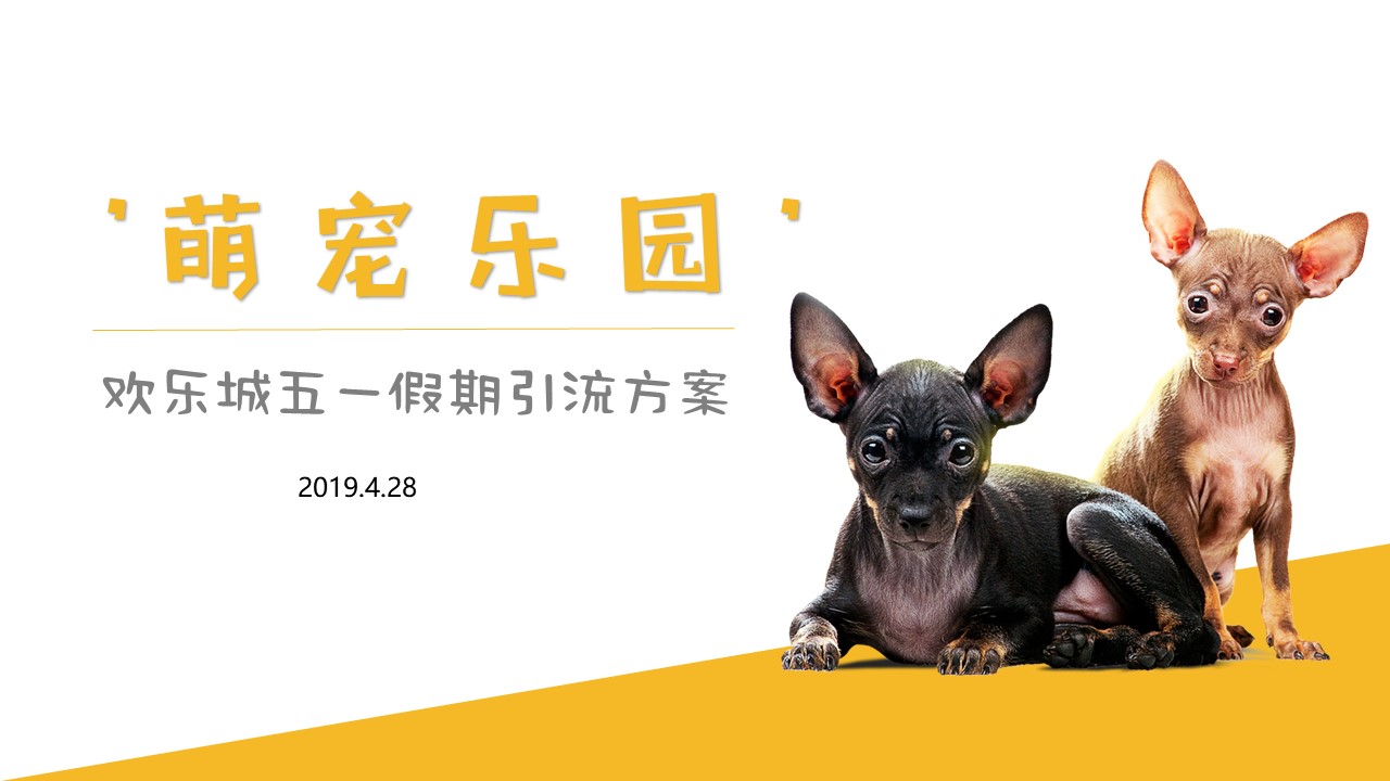 五一動物互動暖場方案-策劃方案-活動汪