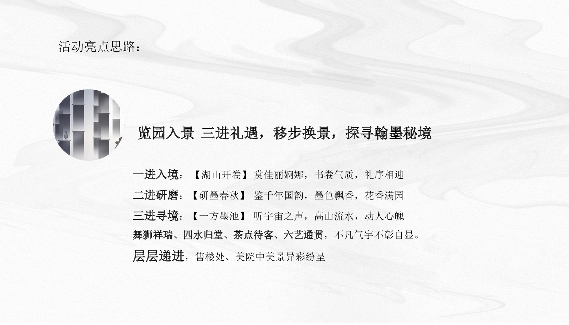 商业地产售楼部开放策划方案PPT