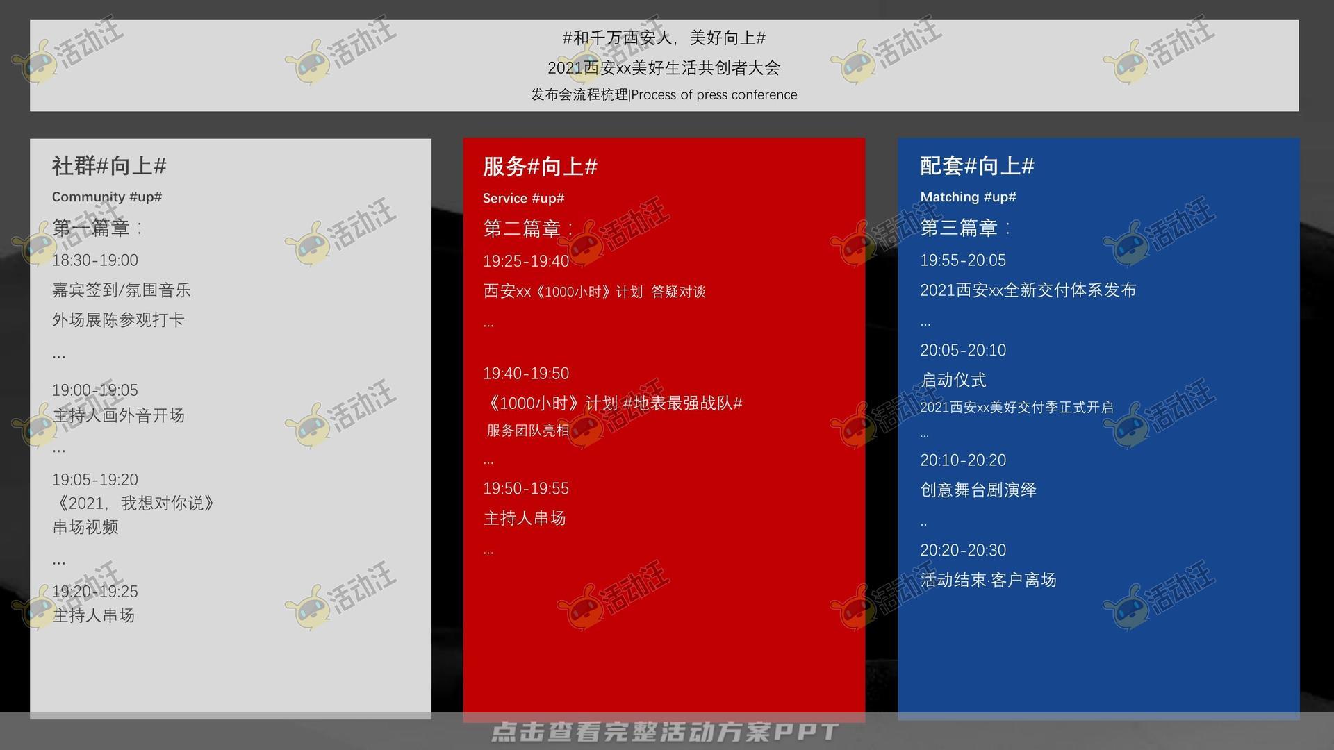 案名发布会活动策划方案