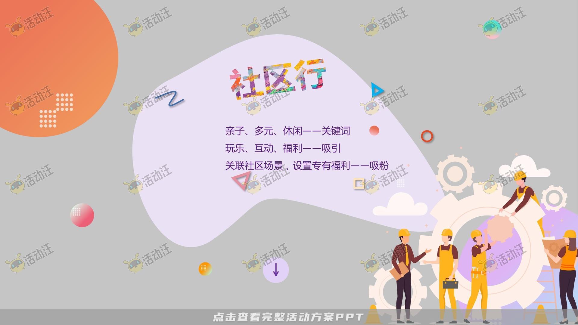 社区推广活动策划方案