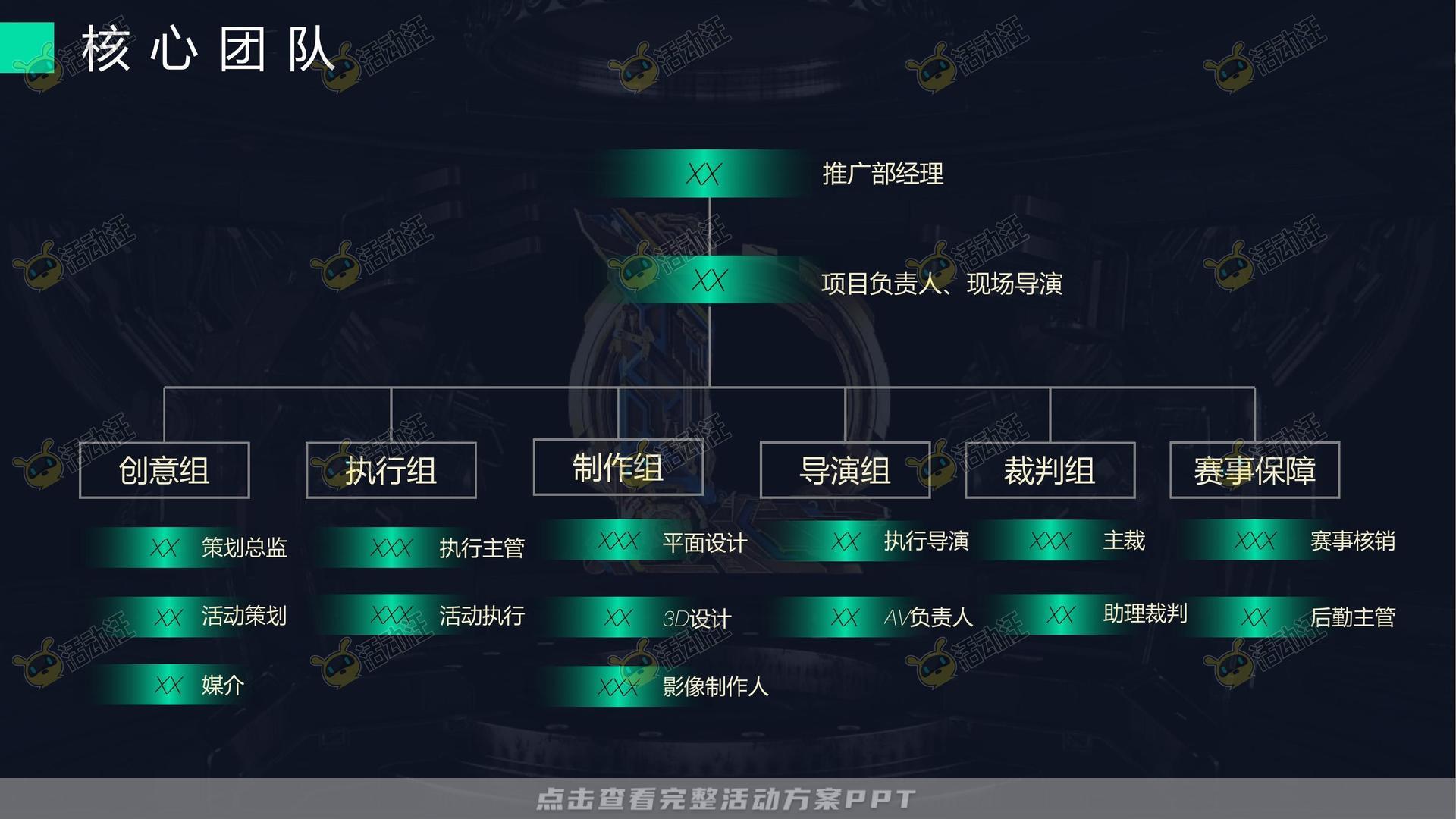 电竞比赛活动策划方案