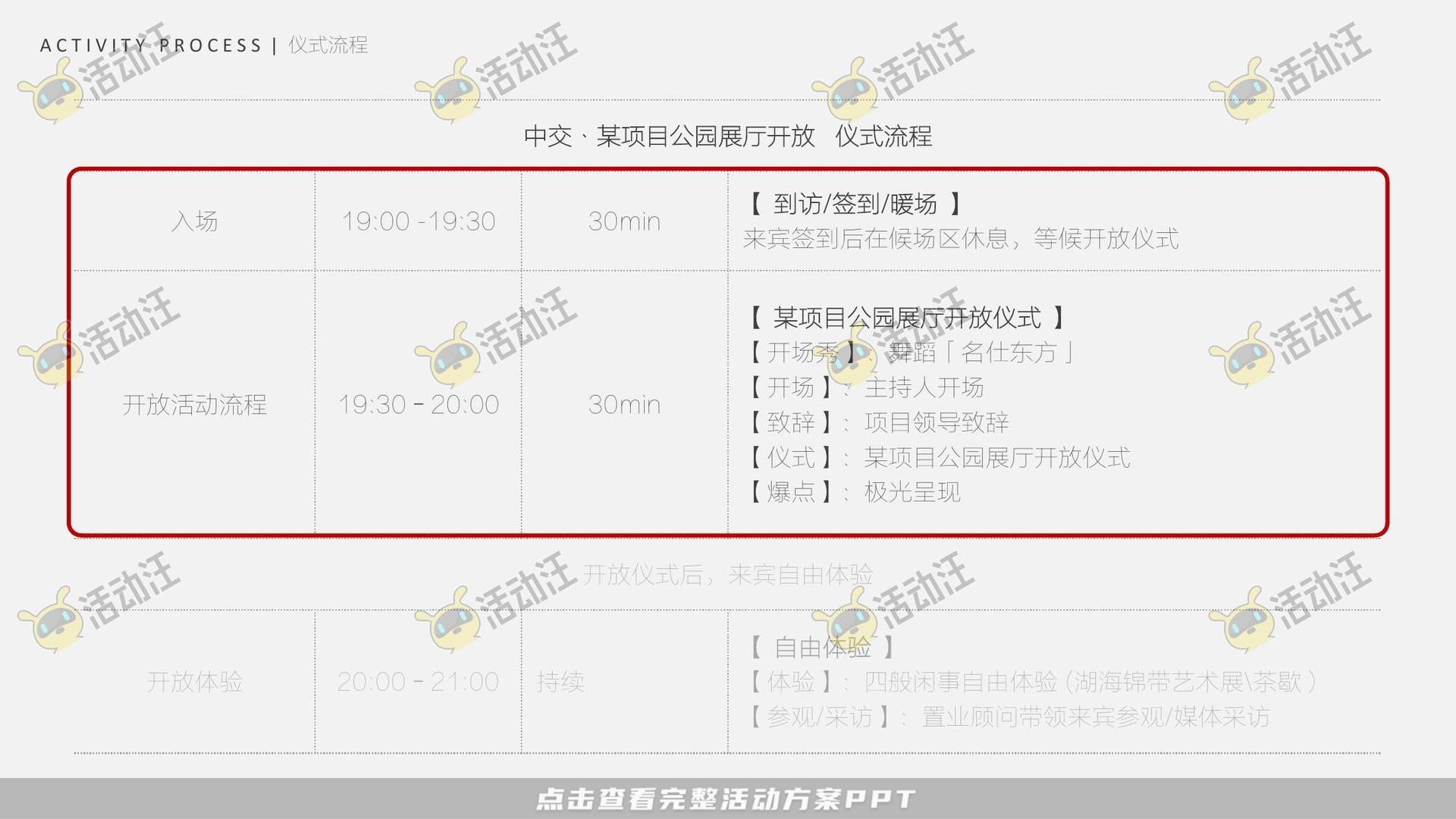 展厅开放活动策划方案