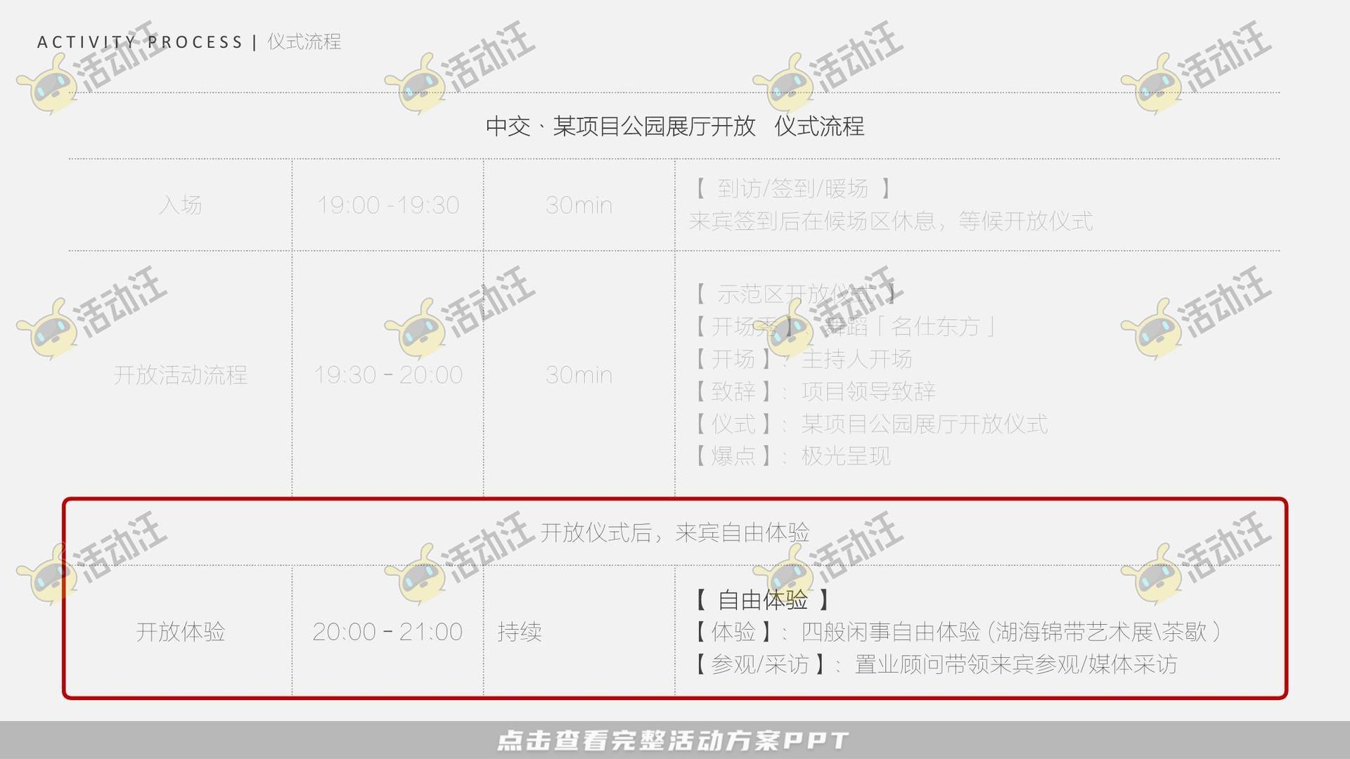 展厅开放活动策划方案