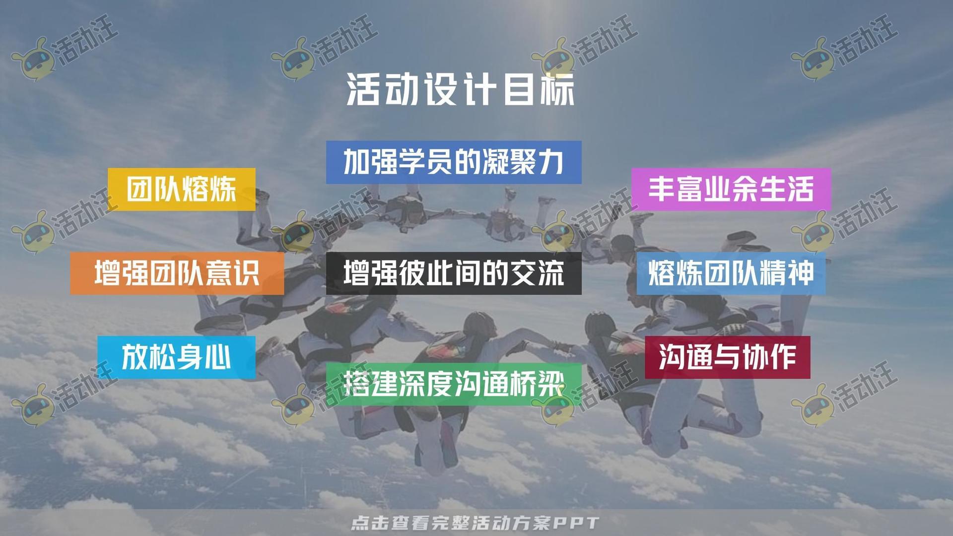 团建拓展活动执行方案