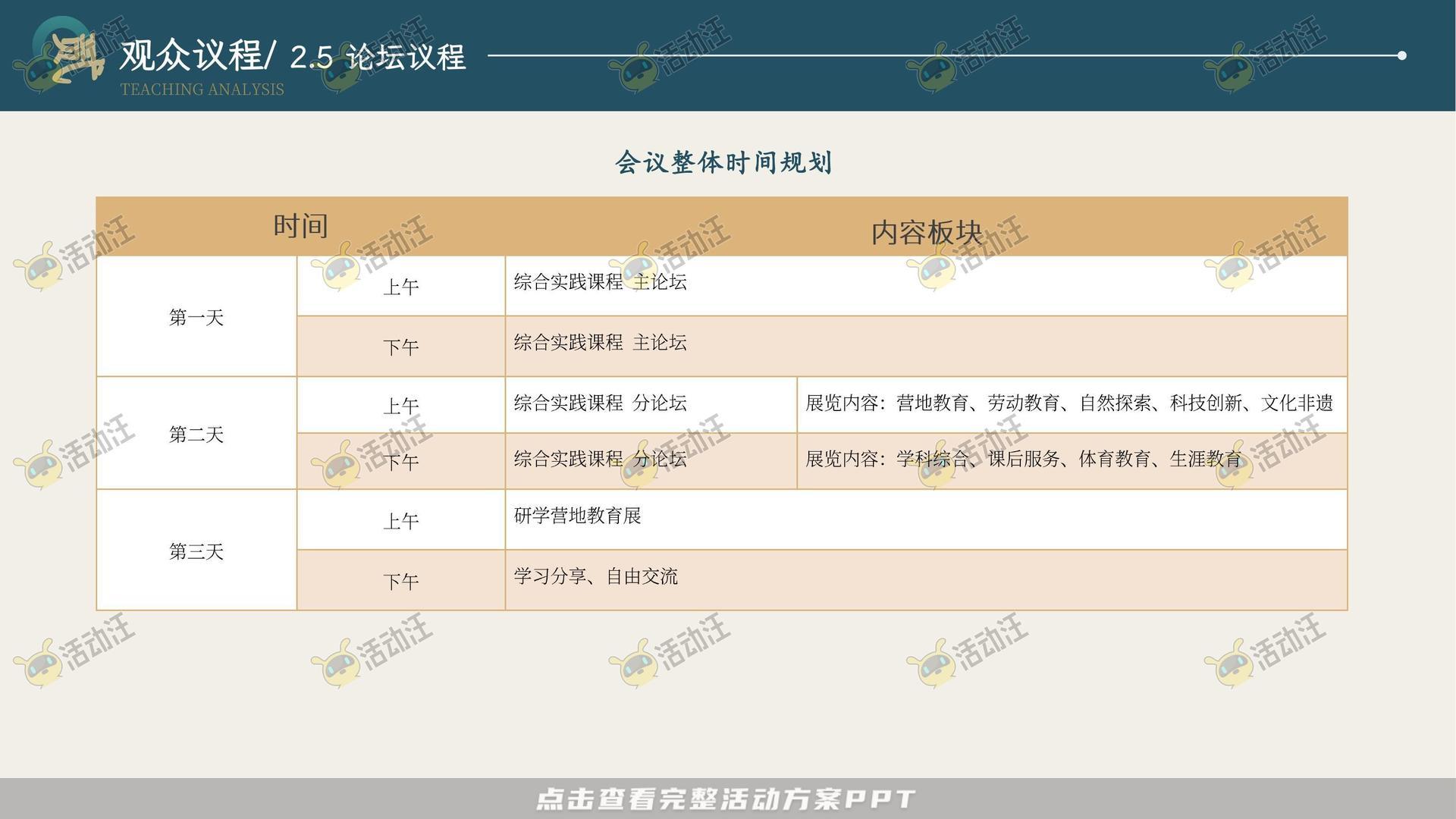 峰会论坛活动策划方案