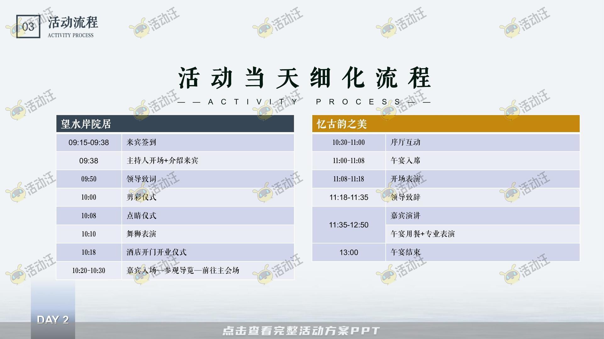答谢会活动策划方案