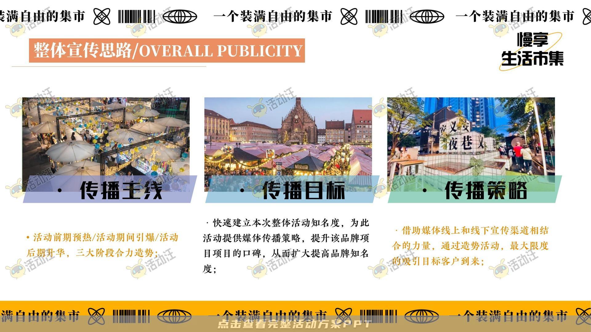市集活动策划方案