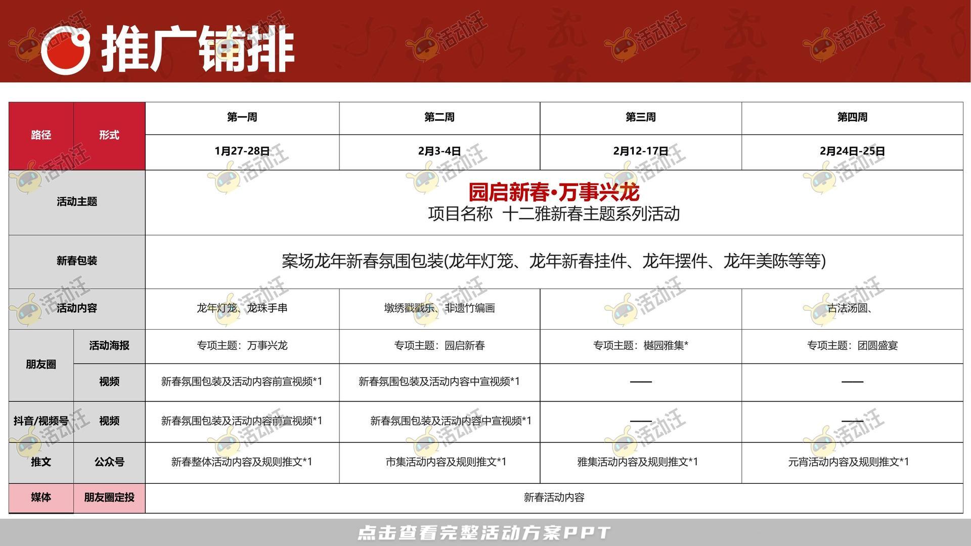 游园会活动策划方案