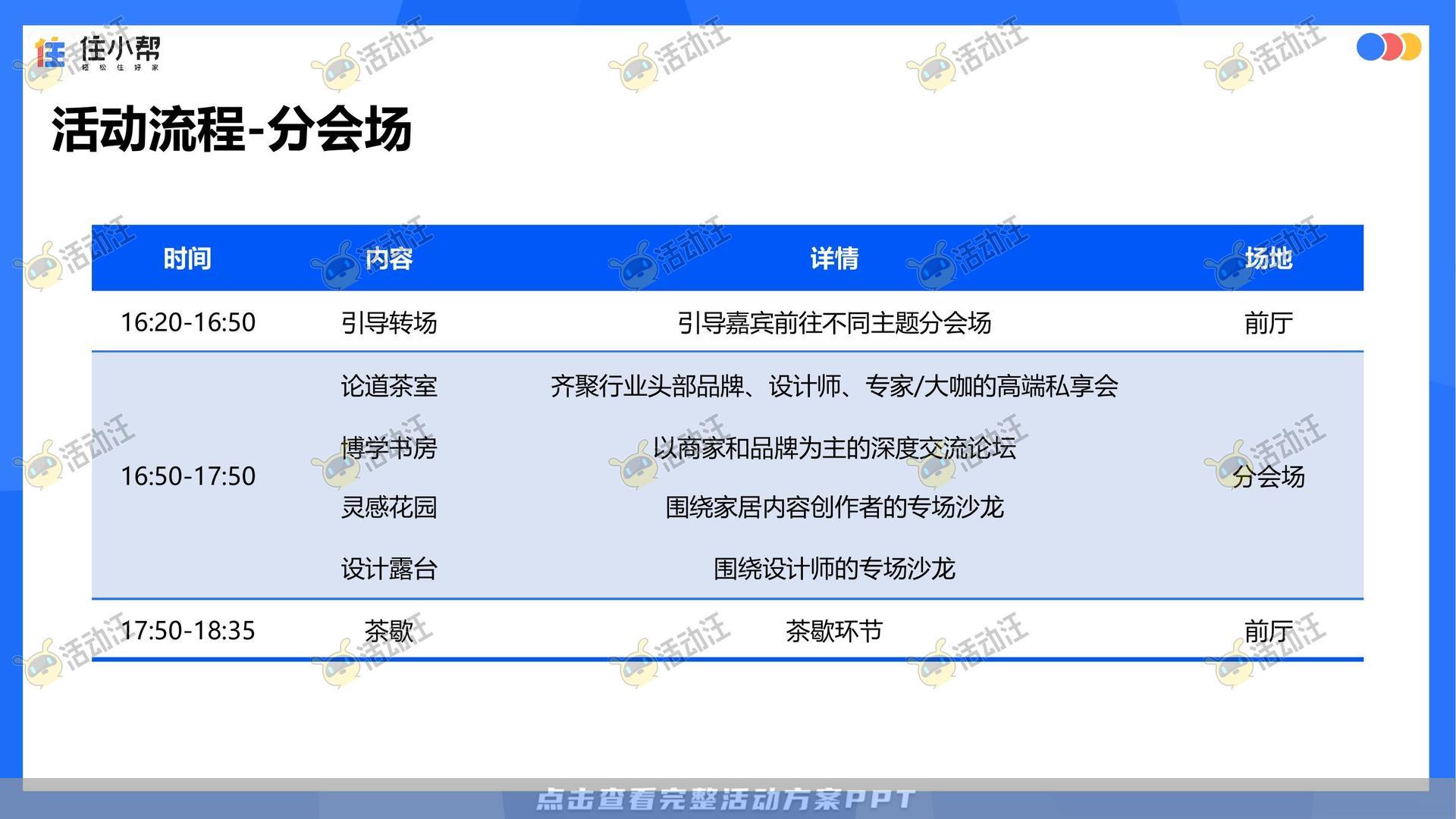 峰会论坛活动策划方案