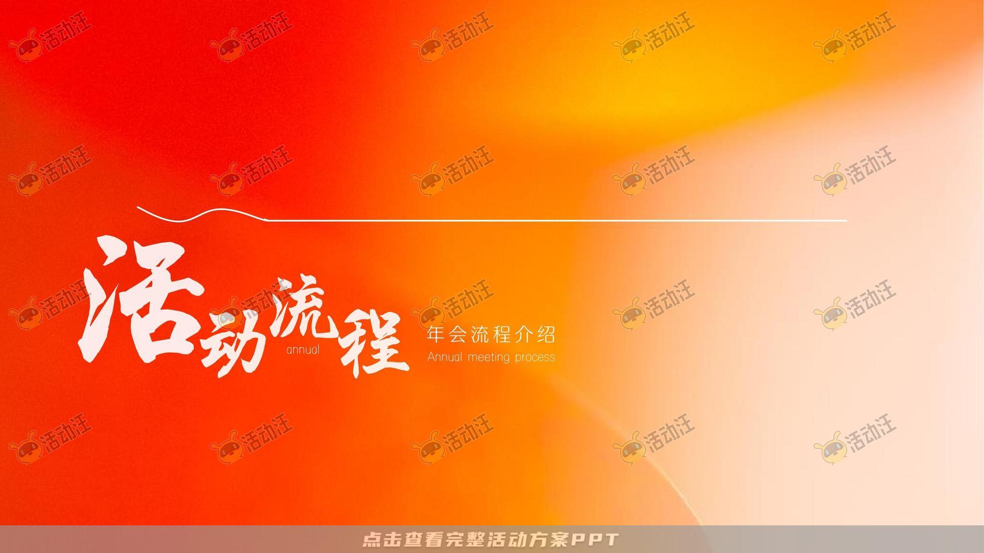 颁奖晚宴活动策划方案