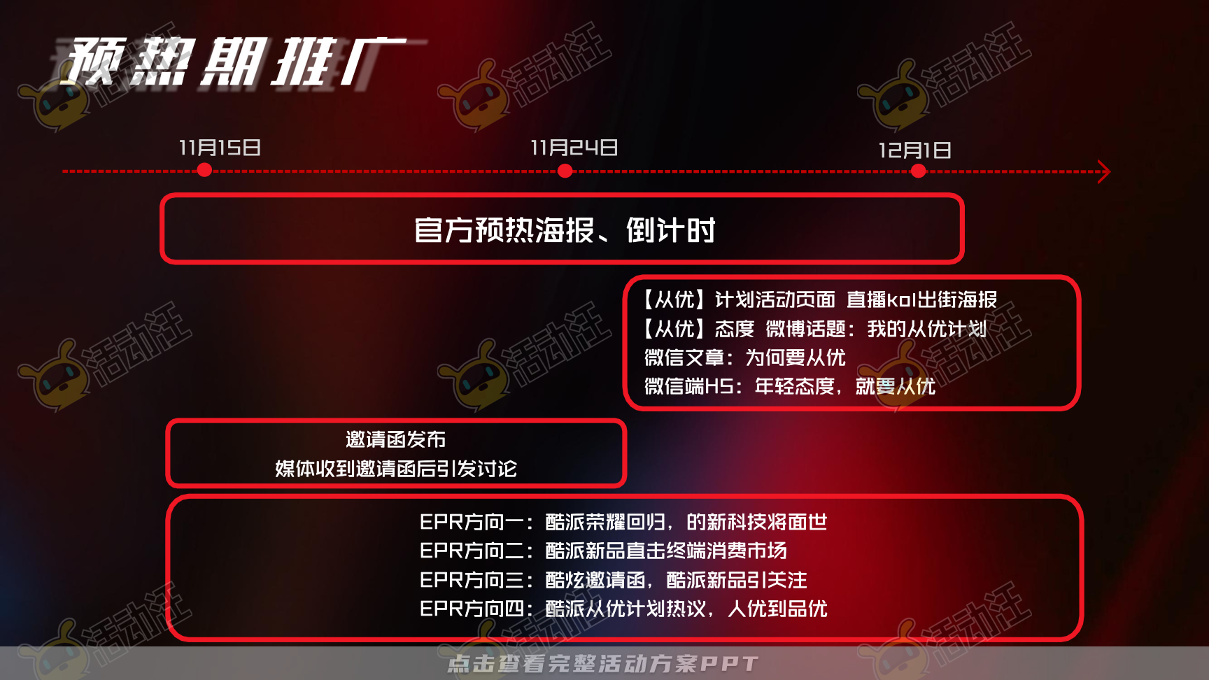 发布会活动策划方案