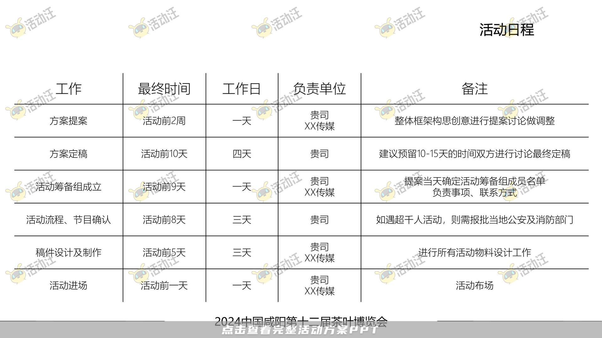 年度盛典活动策划方案