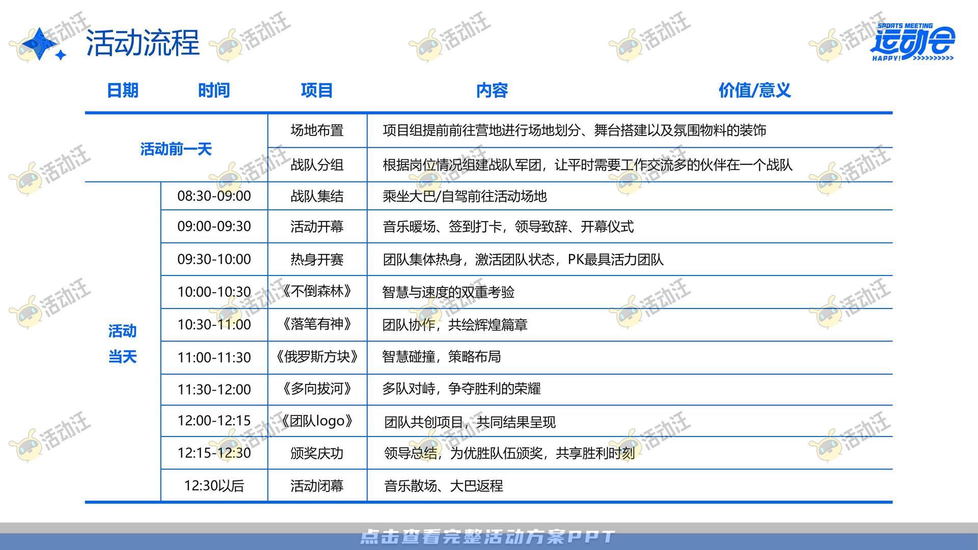 趣味运动会活动策划方案