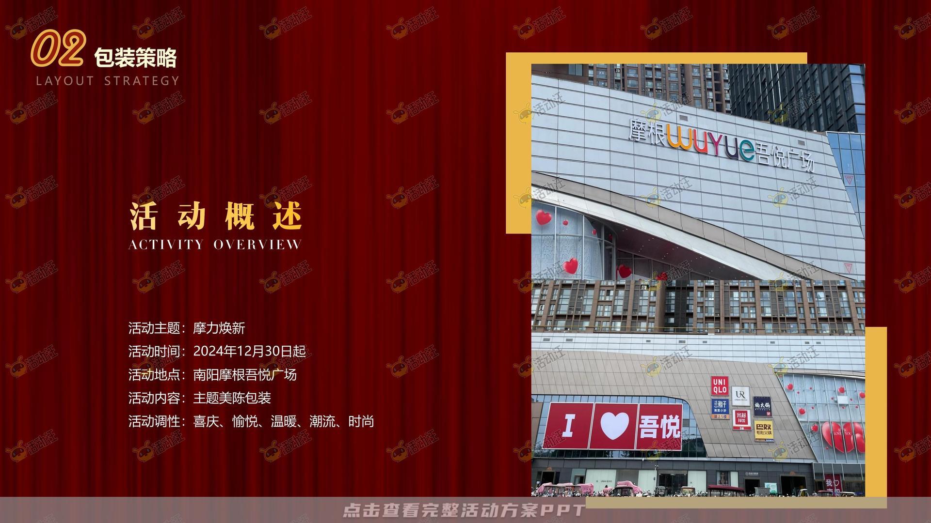 商场新年复古摩登主题美陈方案
