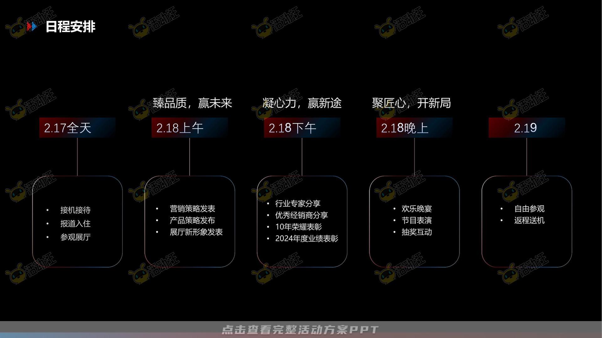 经销商大会活动策划方案