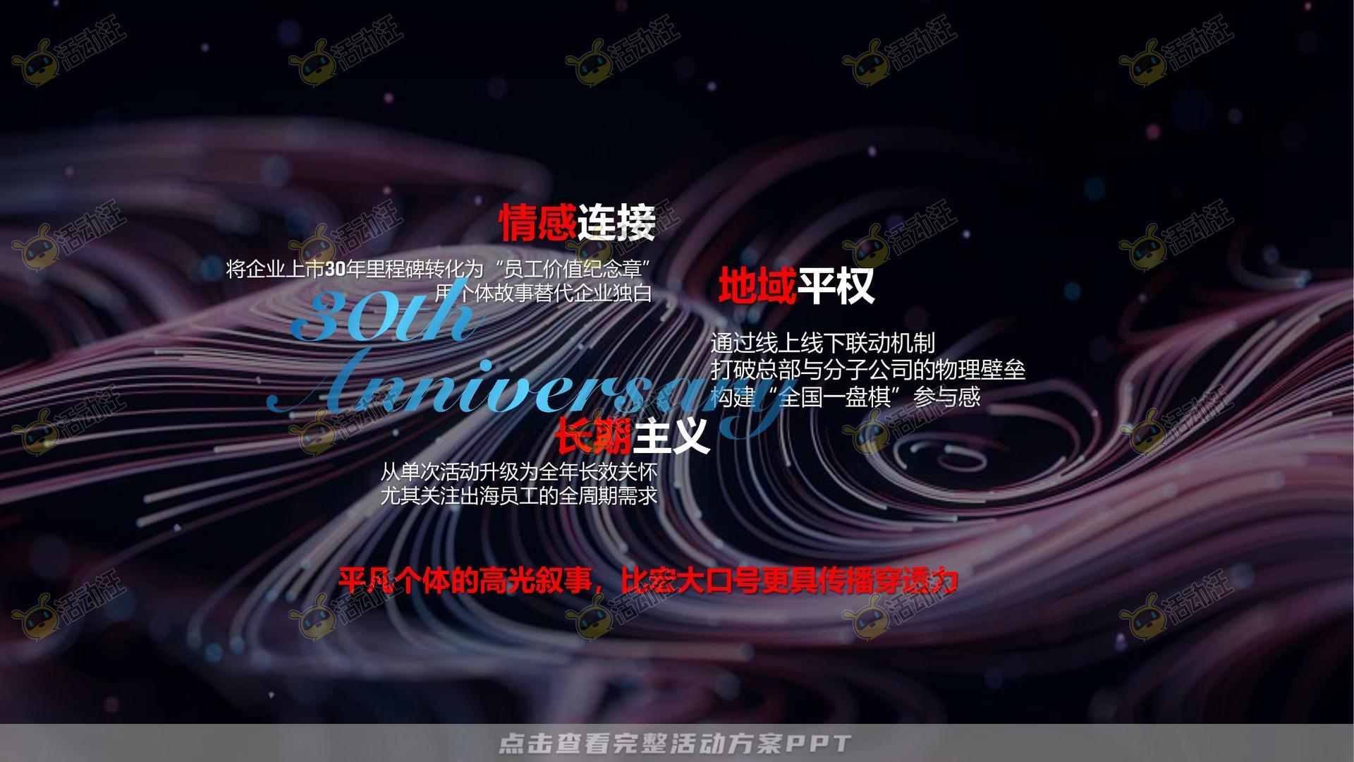 周年庆典活动策划方案
