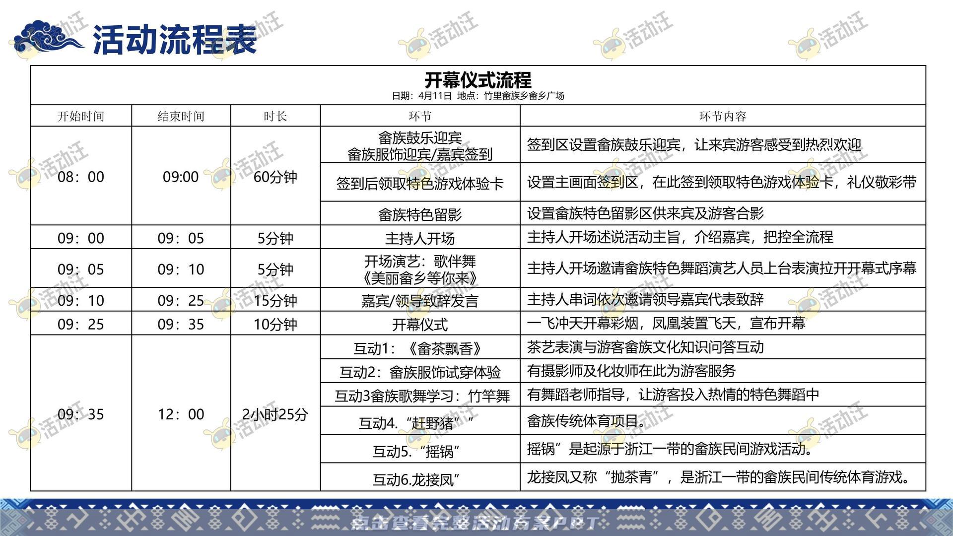 其它仪式活动策划方案