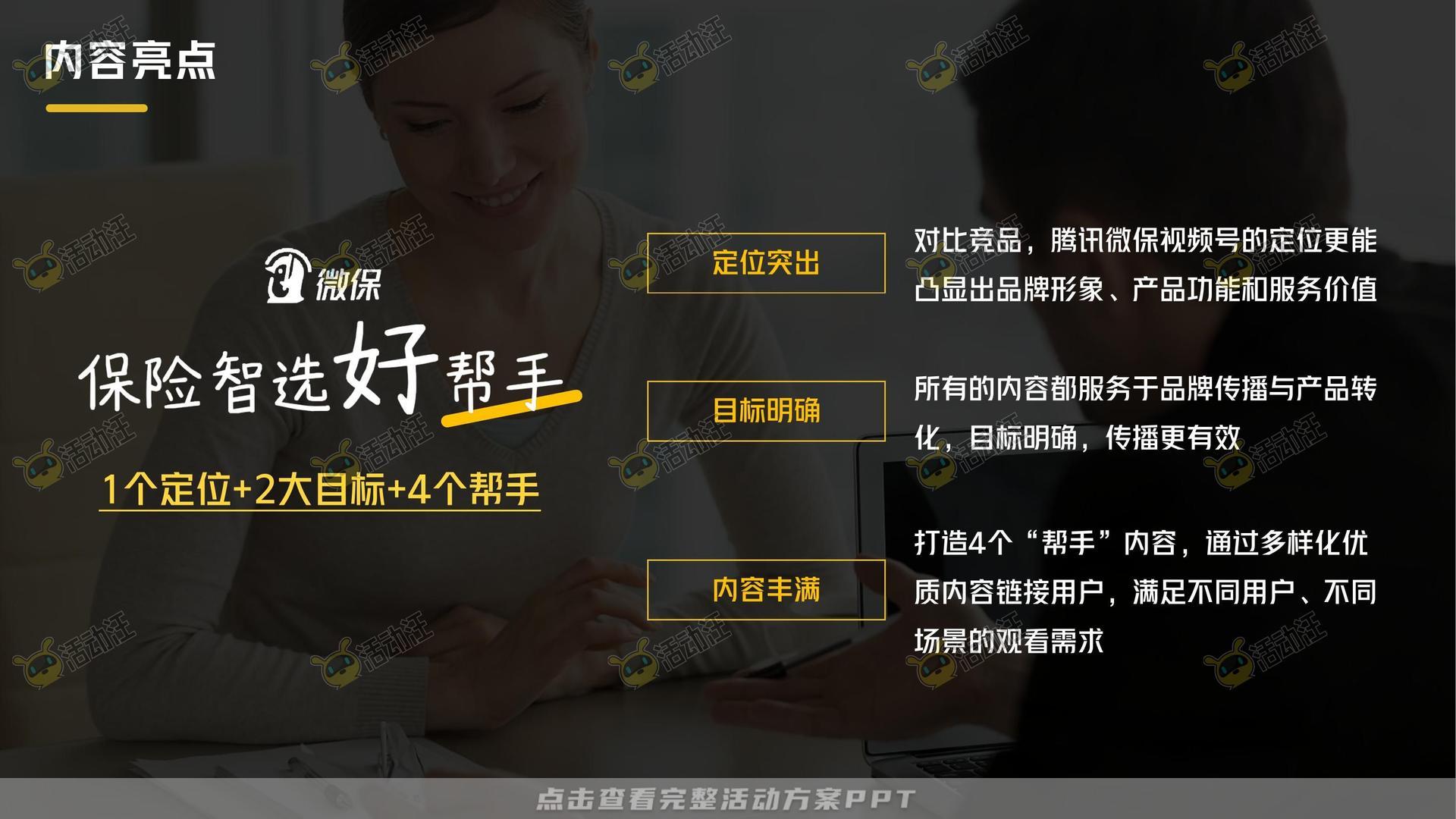 保险&金融行业短视频运营全案